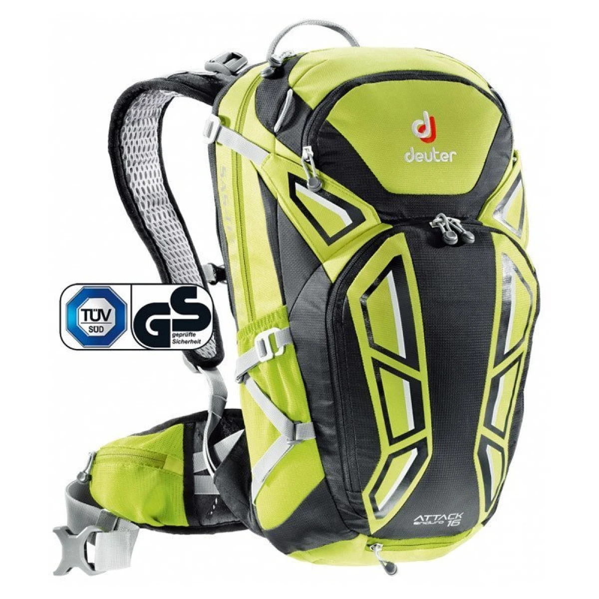 DEUTER ATTACK ENDURO 16 SIRT CANTASI - YEŞİL - SIYAH