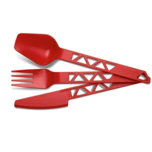 PRIMUS Trailcutlery Çatal-Bıçak-Kaşık Kırmızı