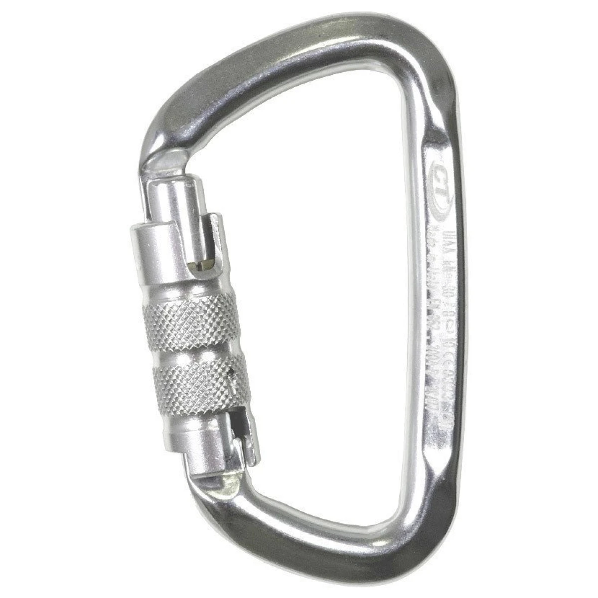 CLIMBING D-Shape Aluminyum TG Karabina