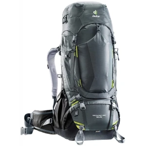 DEUTER AIRCONTACT PRO 60+15 SIRT CANTASI - LAV - ANTRASİT (528)