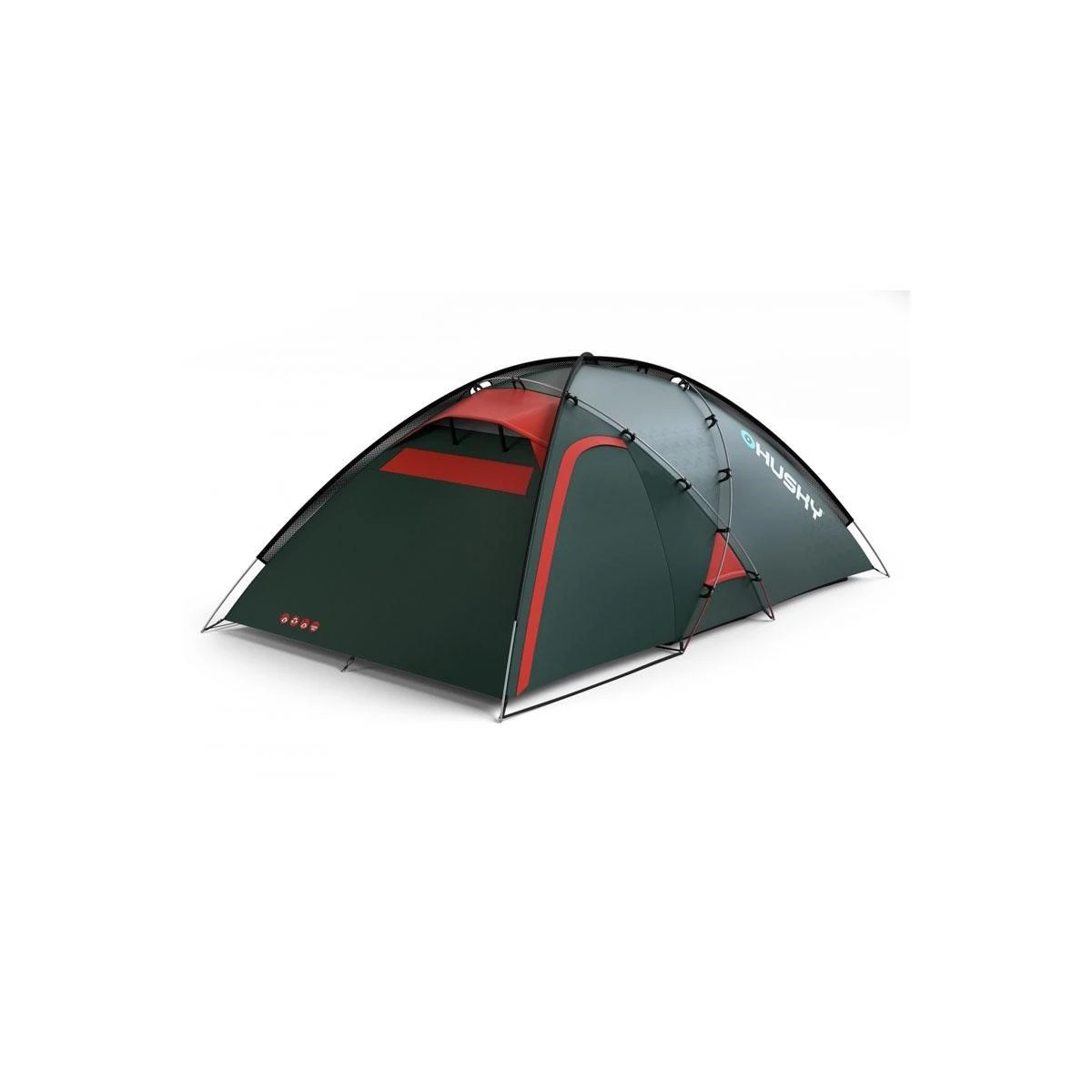 HUSKY FELEN 2+1 KISILIK CADIR - YEŞİL