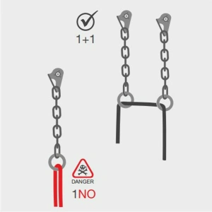 ROCA Reunio Rapel 10 mm Tek Bolt-Zincir İstasyon