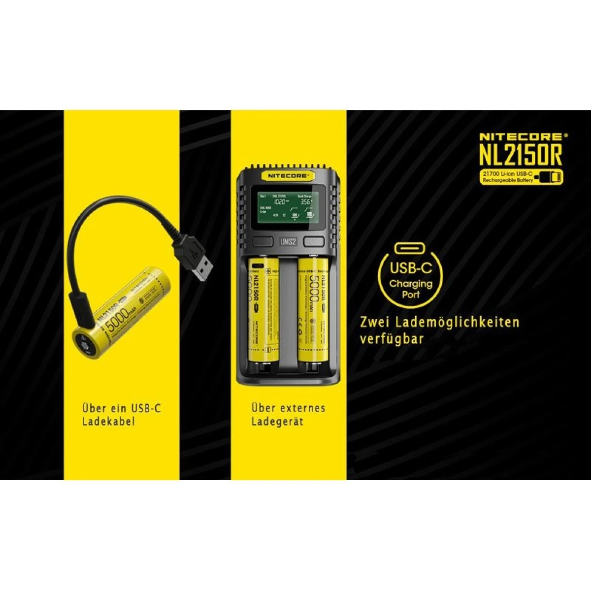 NITECORENITECORE 5000MAH 3.6V USB SARJLI PIL