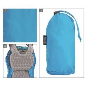THULE Rain Cover 15-30 L Mavi Yağmurluk
