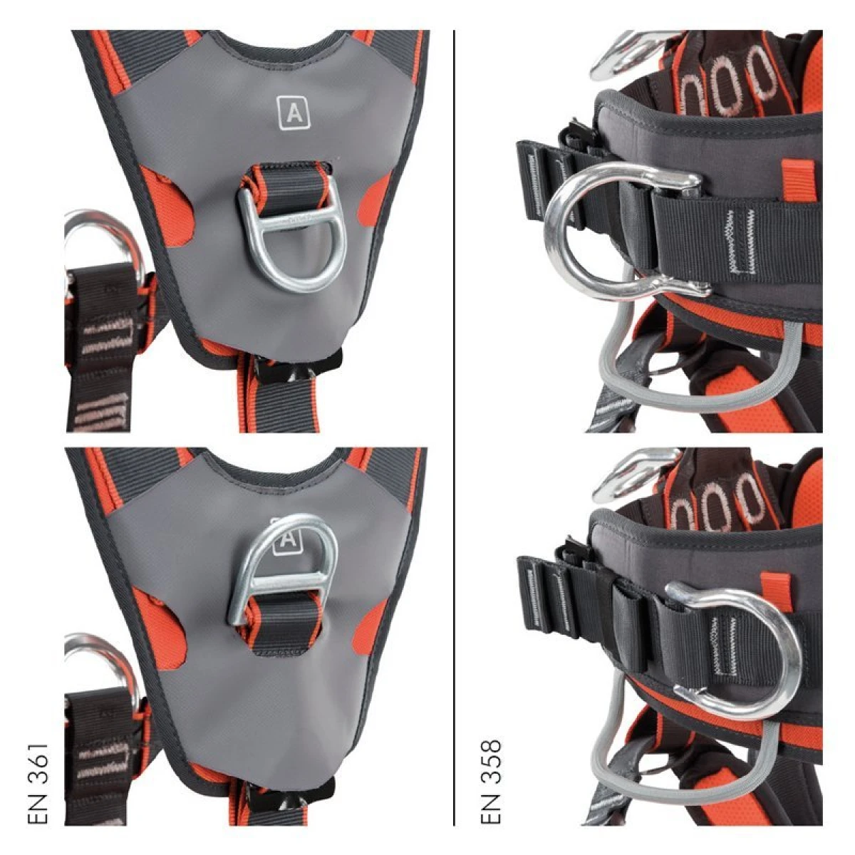 CLIMBING AXESS QR HARNESS - L-XL