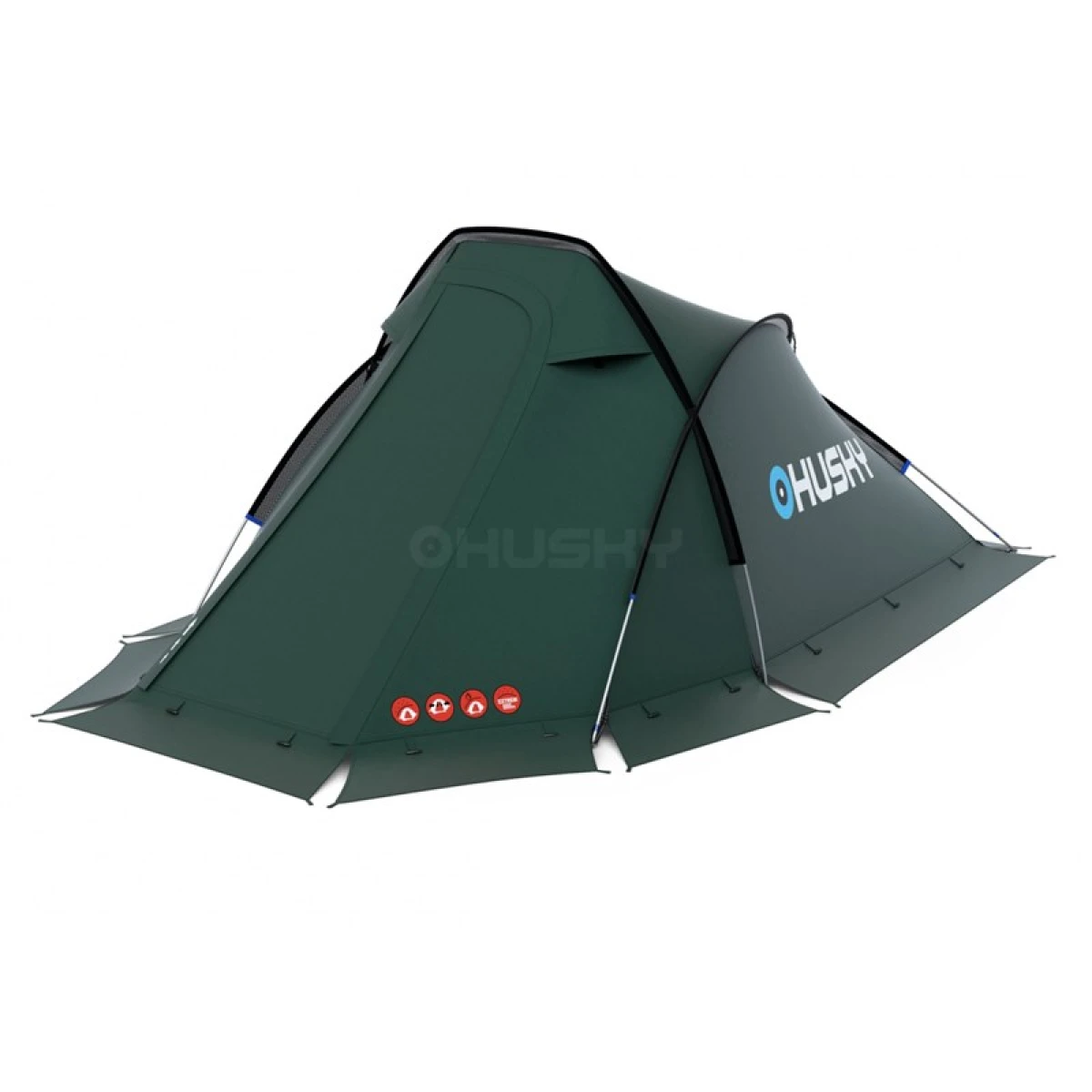 HUSKY FLAME 2 KISILIK CADIR - YEŞİL