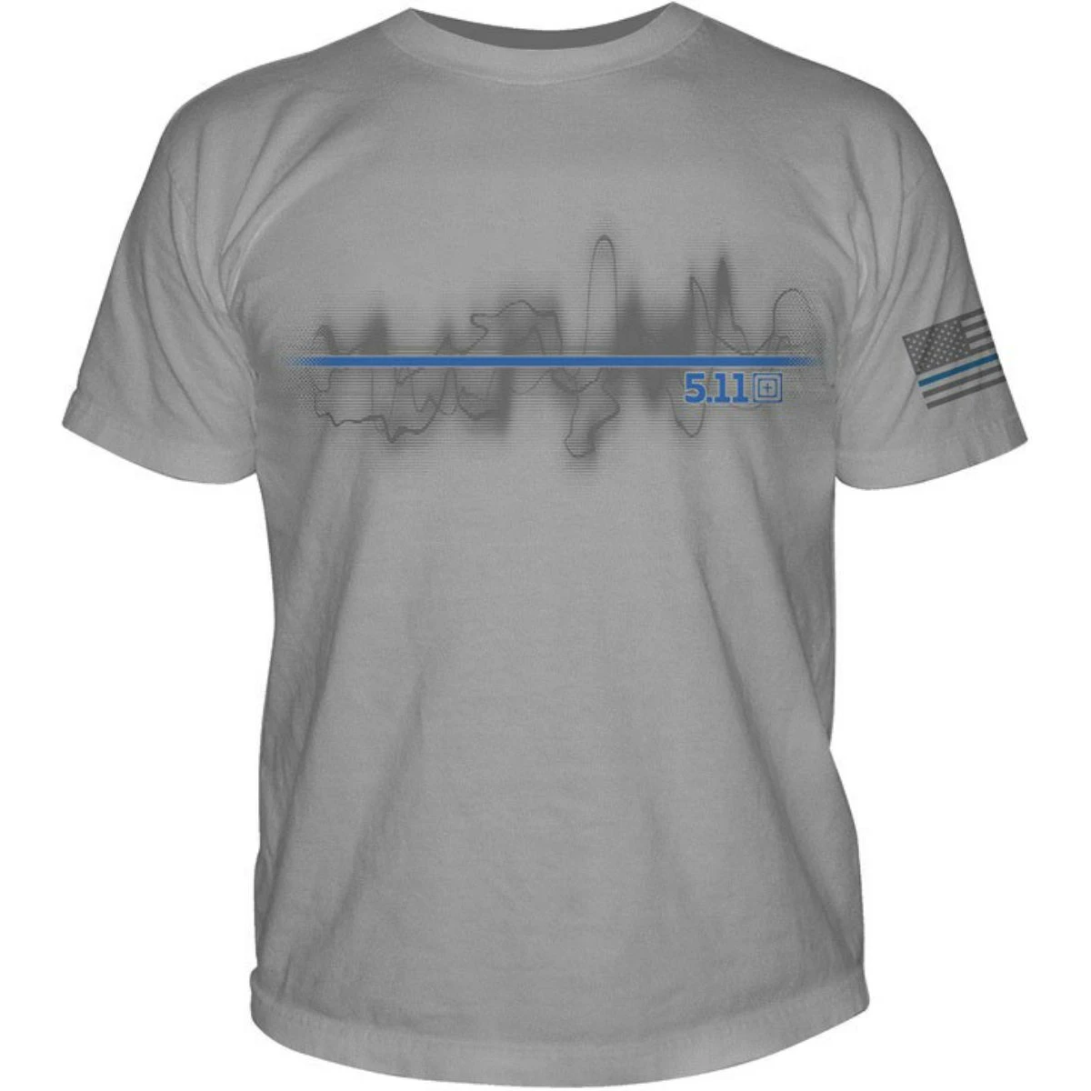 5.11 LOGO T THE THIN BLUE LINE T-SHIRT