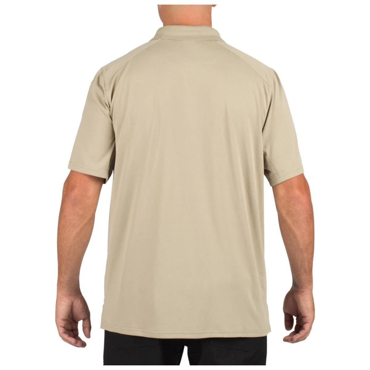 5.11 CHARCOAL S/S HELIOS POLO T-SHIRT - L