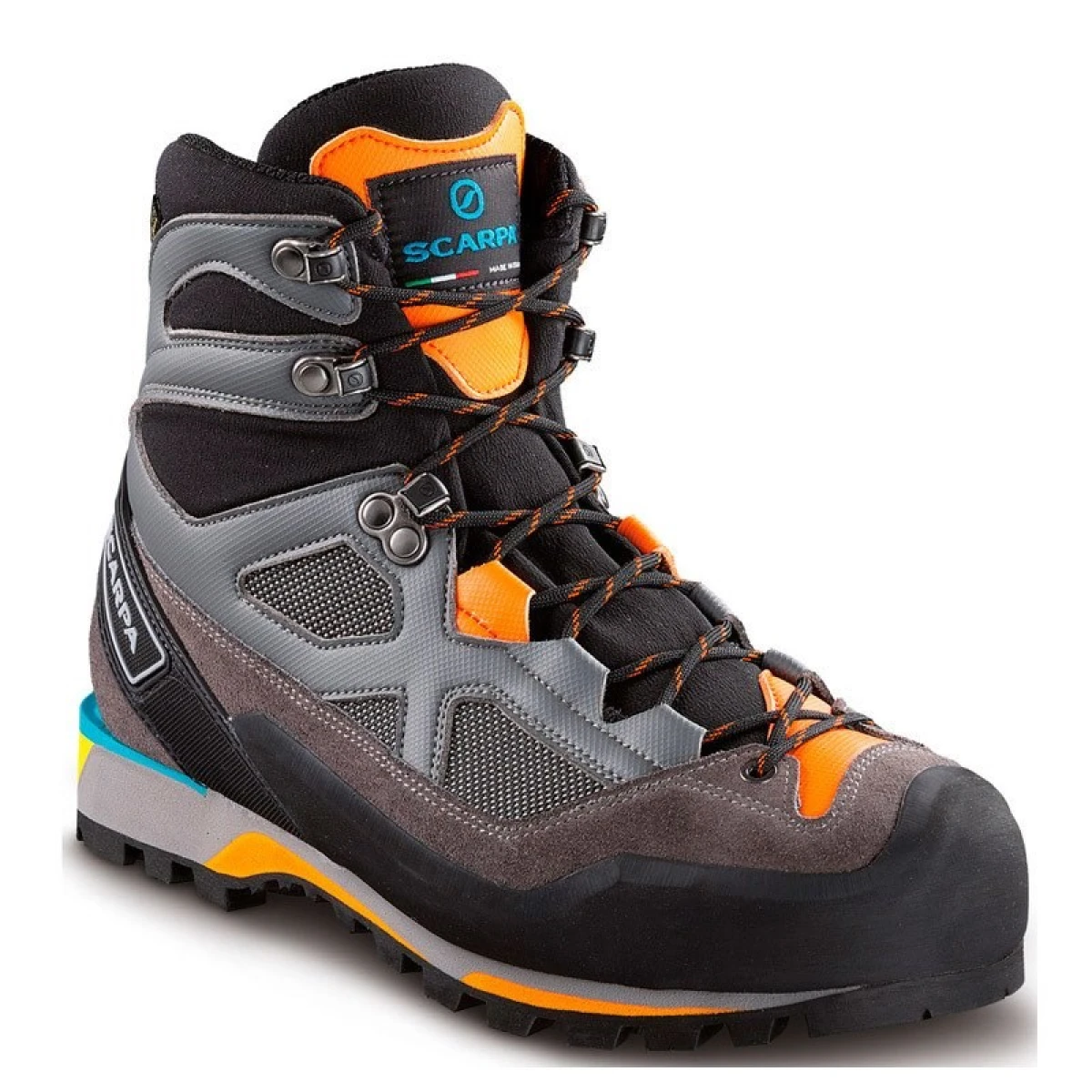 SCARPA REBEL LITE GTX SMOKE/PAPAYA BOT (7) - 44