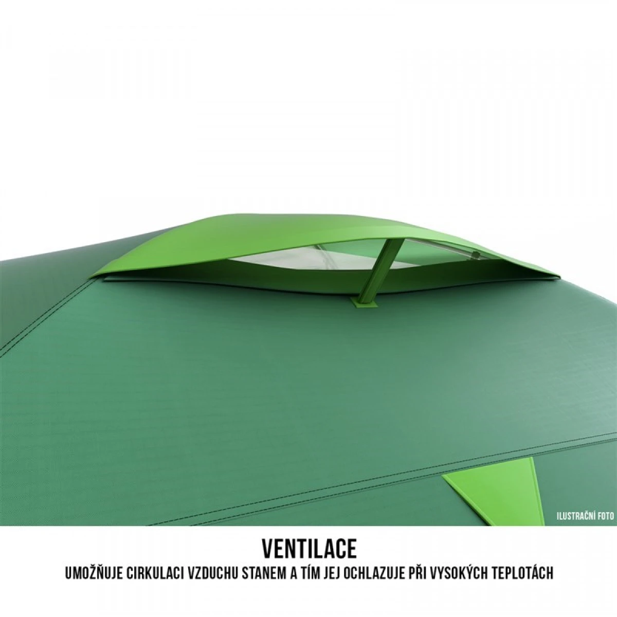 HUSKY BIRD 3 KISILIK CADIR - LIGHT YESIL