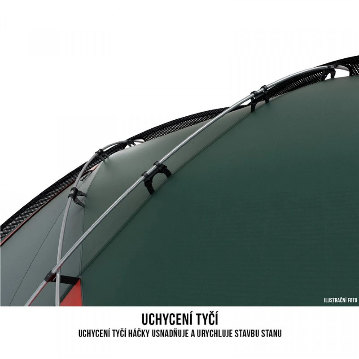 HUSKY Falcon Green 2 Kişilik Çadır Yeşil