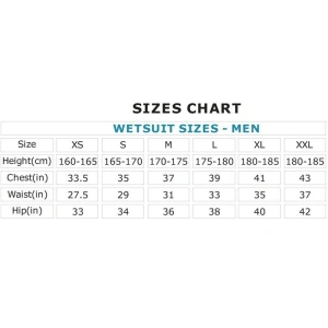 PROBLUE ELBISE TEK PARCA ERKEK 3 MM - XXL