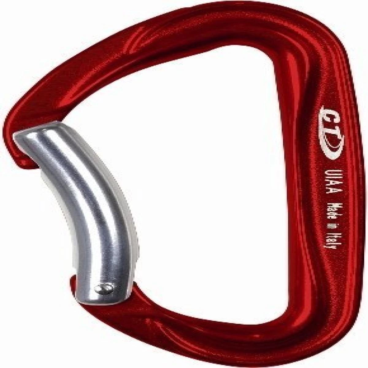 CLIMBING TECHNOLOGY Passion Eğik Kapı Karabina Red