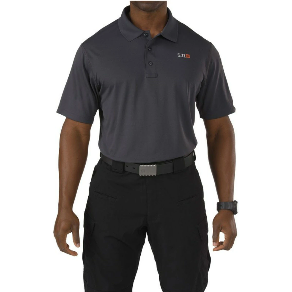 5.11 PINNACLE POLO T-SHIRT FUME - S
