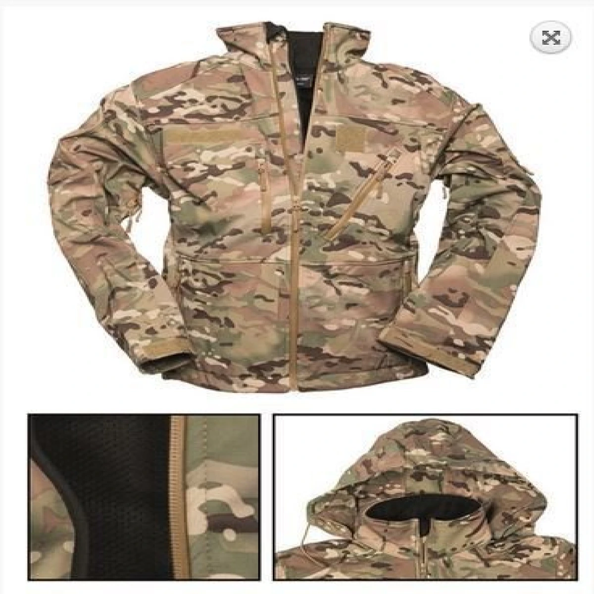 STURM SOFTSHELL MULTITARN MONT - L