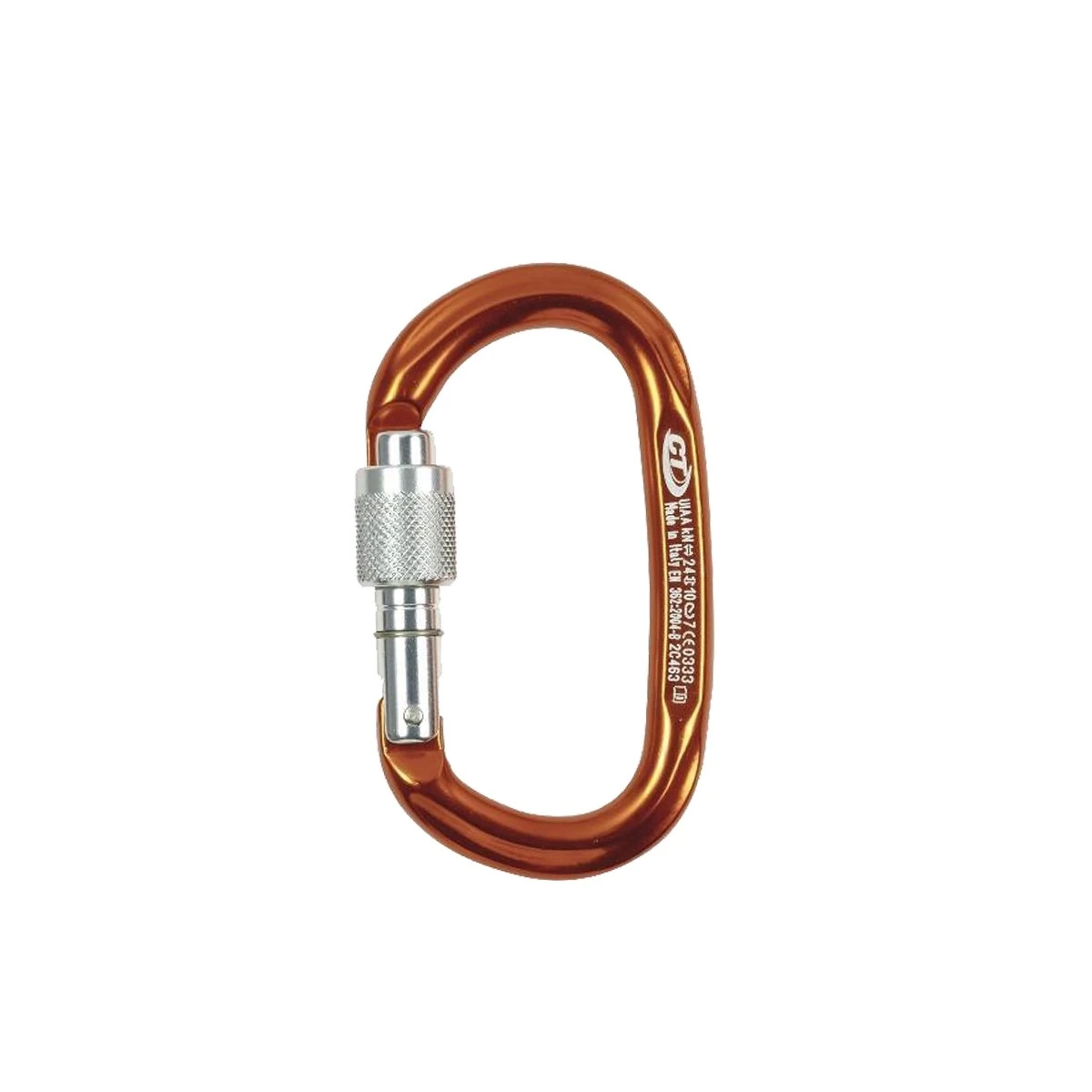 CLIMBING TECHNOLOGY Aluminyum Oval Kilitli Karabina