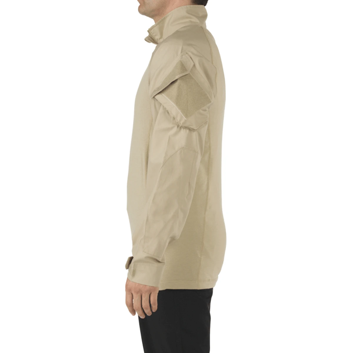 5.11 RAPID ASSAULT KHAKI SHIRT - L