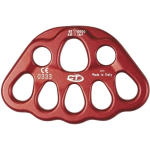 CLIMBING TECHNOLOGY L637 5 Delikli Kırmızı  Alüm. Dağıtım Plakası