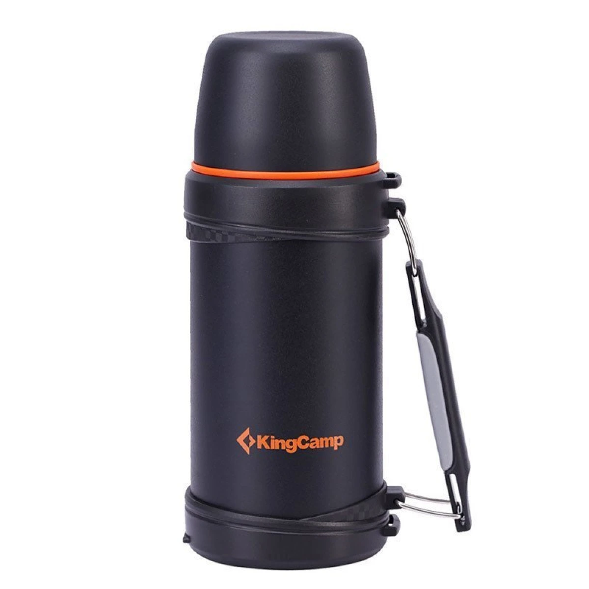 KINGCAMP 750 ml Vacuum Siyah Termos