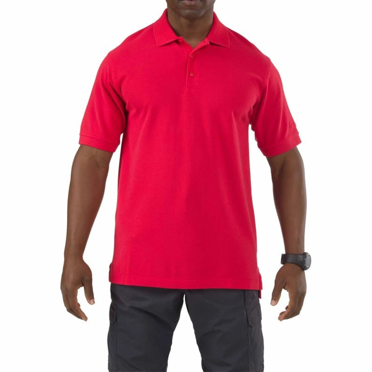 5.11 PROFESSIONAL POLO T-SHIRT KIRMIZI - S