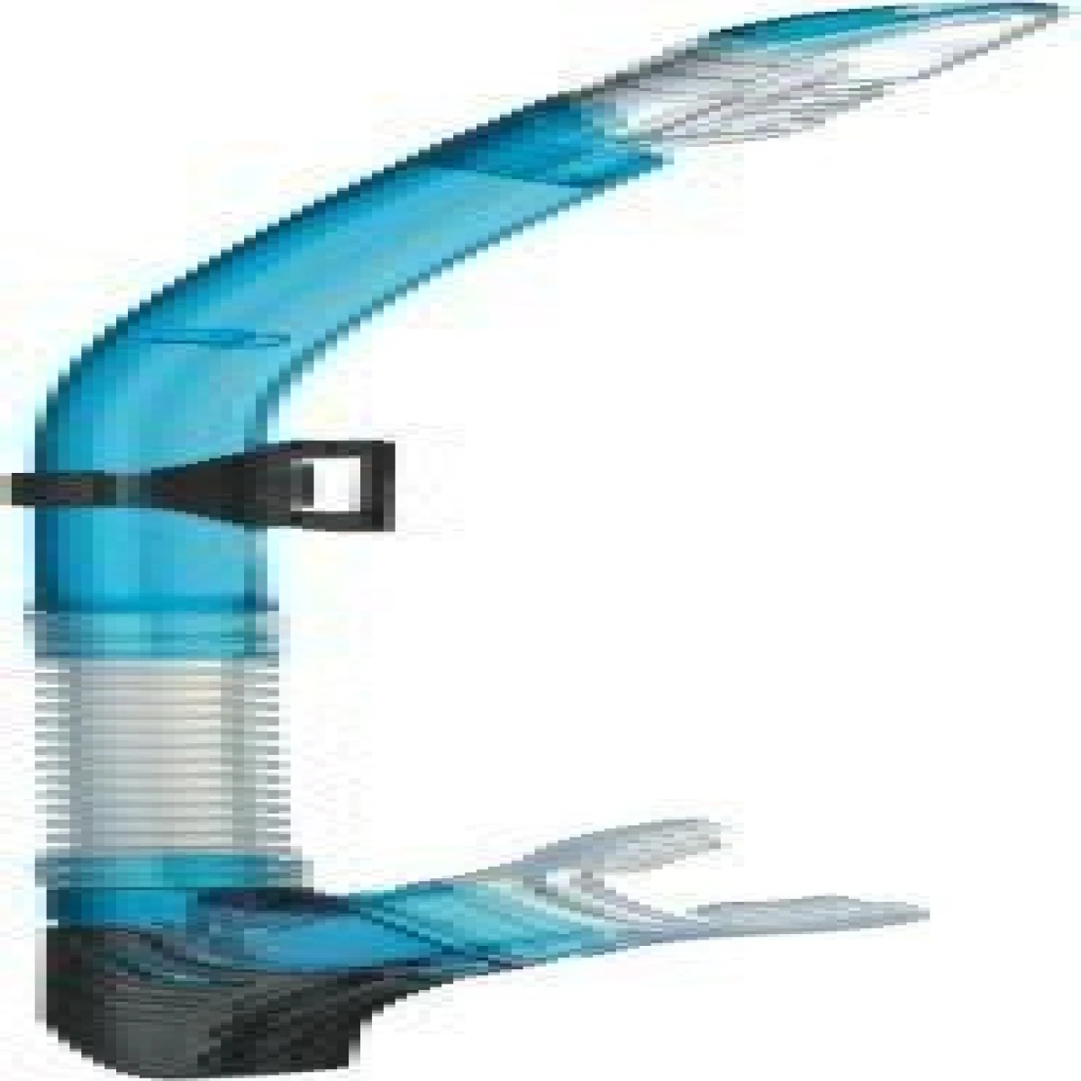 PROBLUE Valfli Şnorkel (Kırmızı)