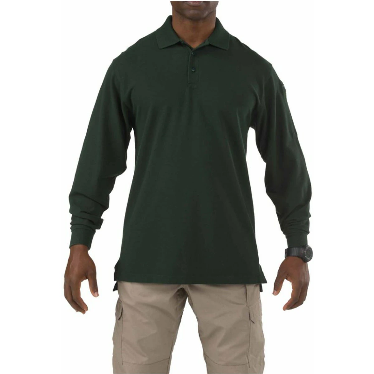 5.11 PROFESSIONAL POLO UZUN KOLLU YESIL - S