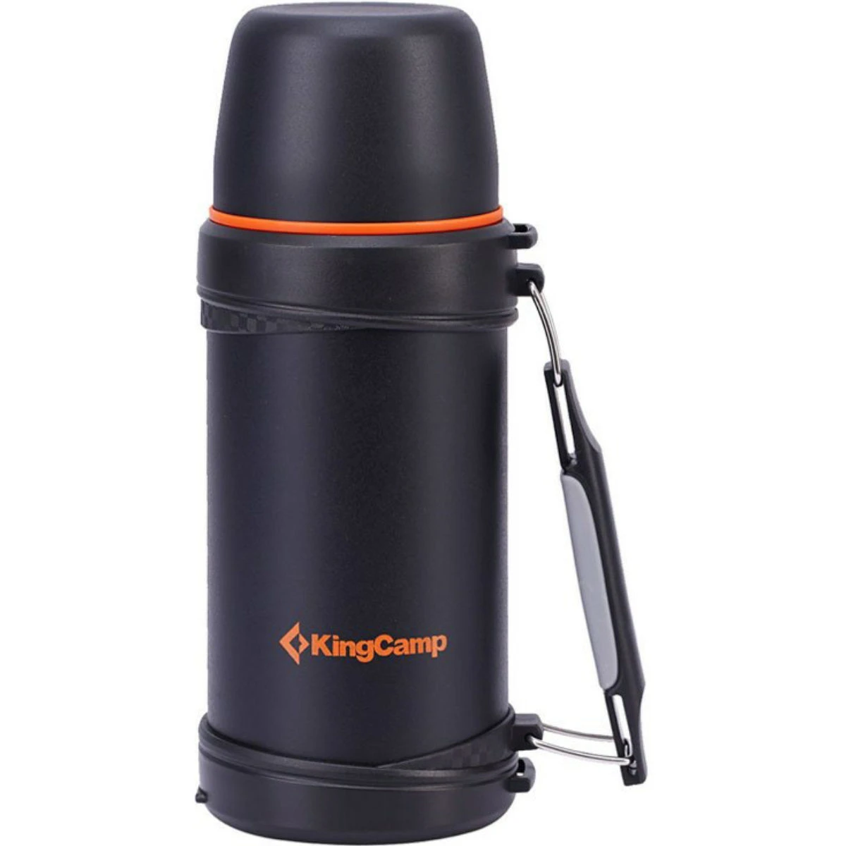 KINGCAMP 750 ml Vacuum Siyah Termos