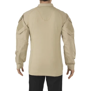 5.11 RAPID ASSAULT KHAKI SHIRT - L