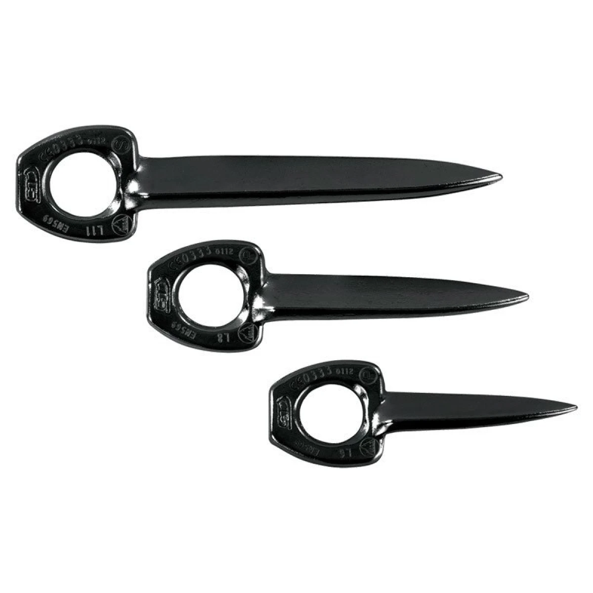 CLIMBING UNIVERSAL SIKKE STEEL PITON - 10 Cm