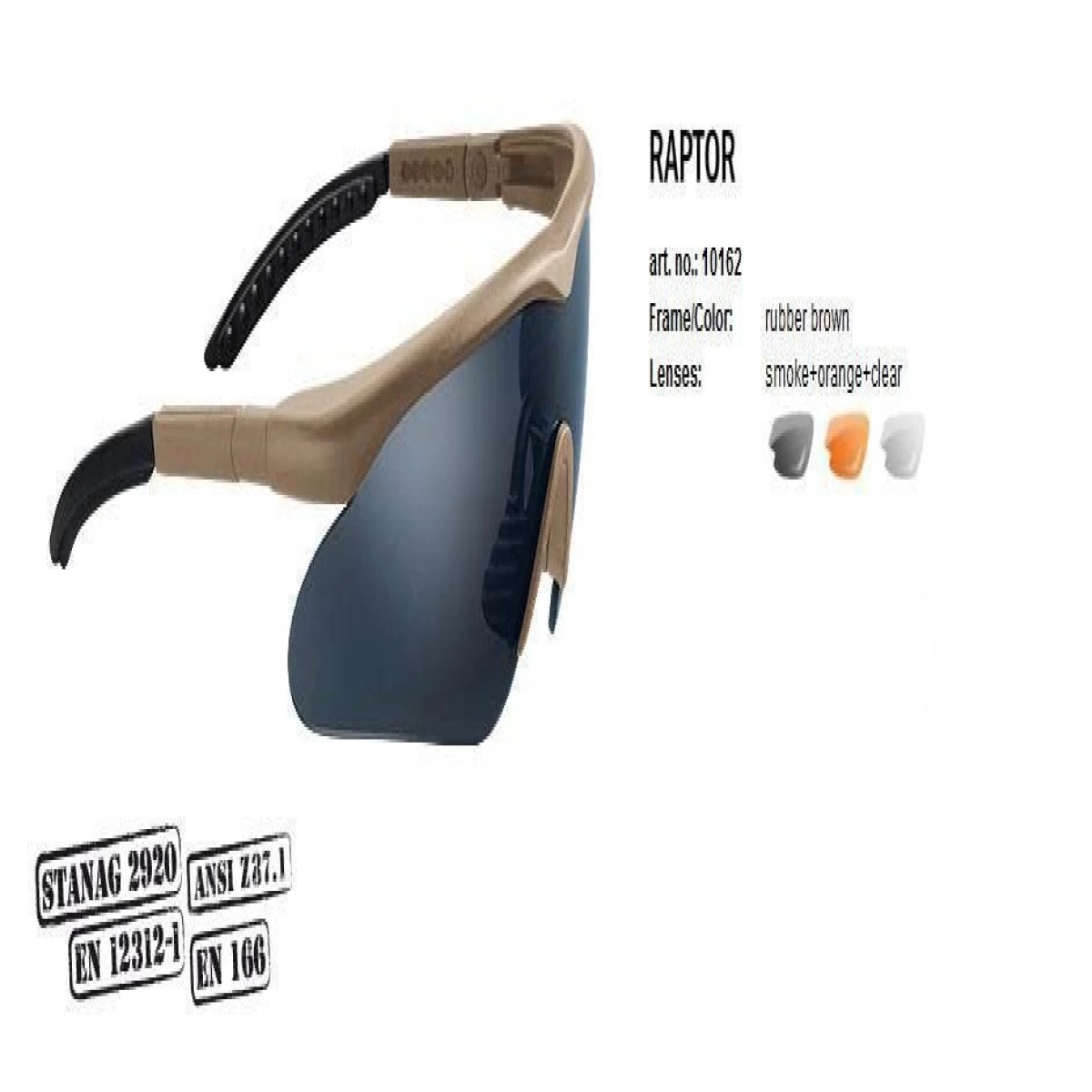 SWISS 10162 Max Pro Set Raptor Gözlük