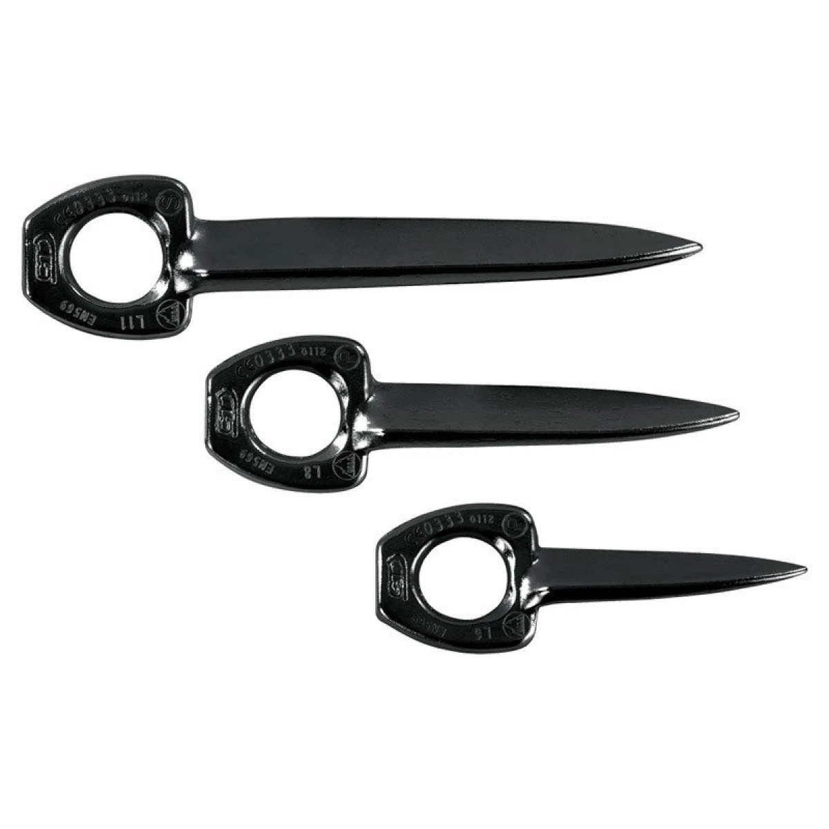 CLIMBING UNIVERSAL SIKKE STEEL PITON - 10 Cm