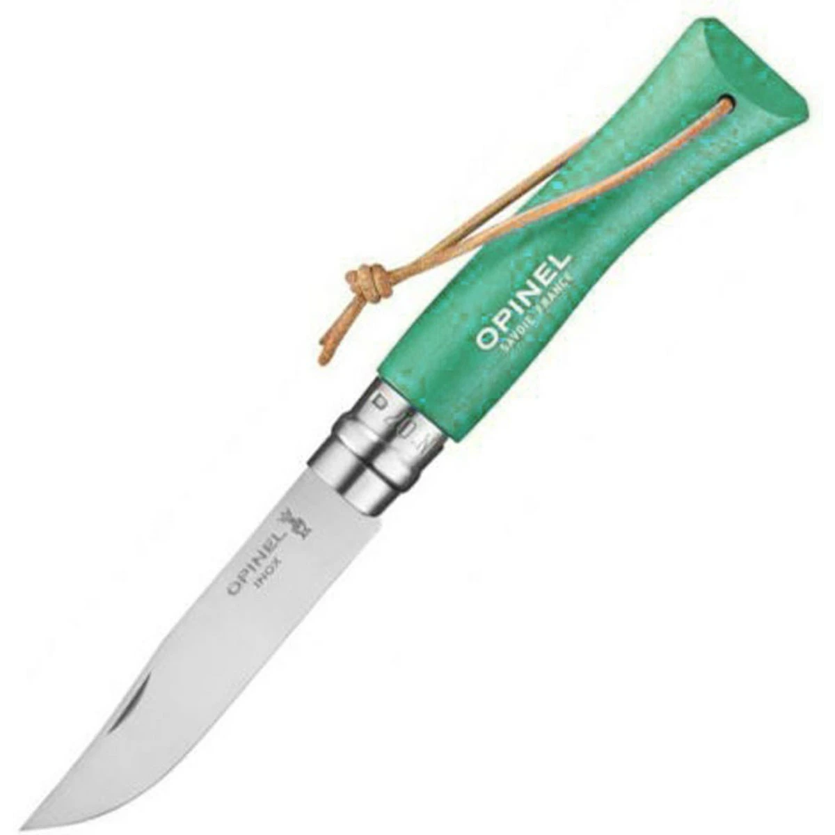 OPINEL INOX TREKKING 7 NO CAKI(002205) - AÇIK YEŞİL