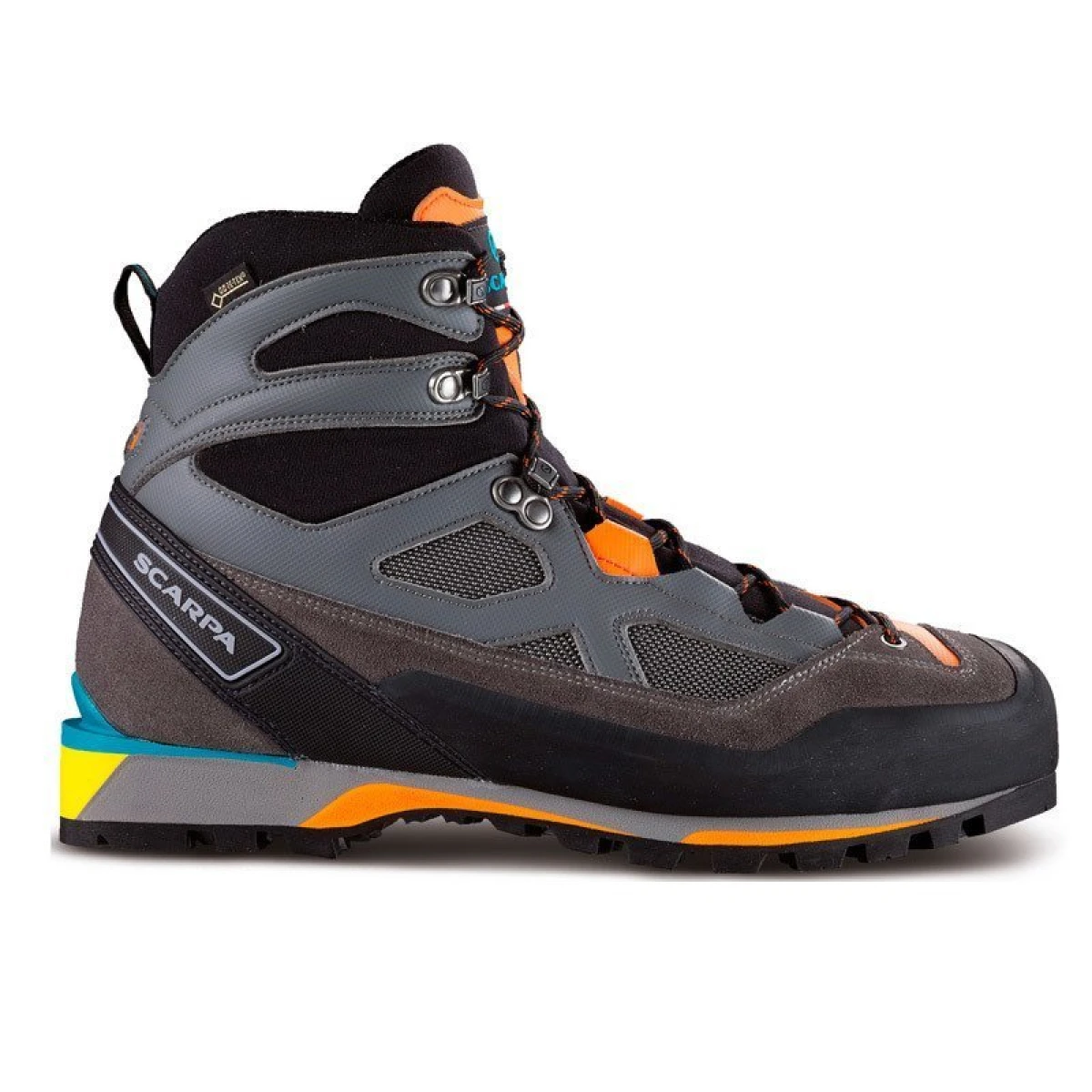 SCARPA REBEL LITE GTX SMOKE/PAPAYA BOT (7) - 44