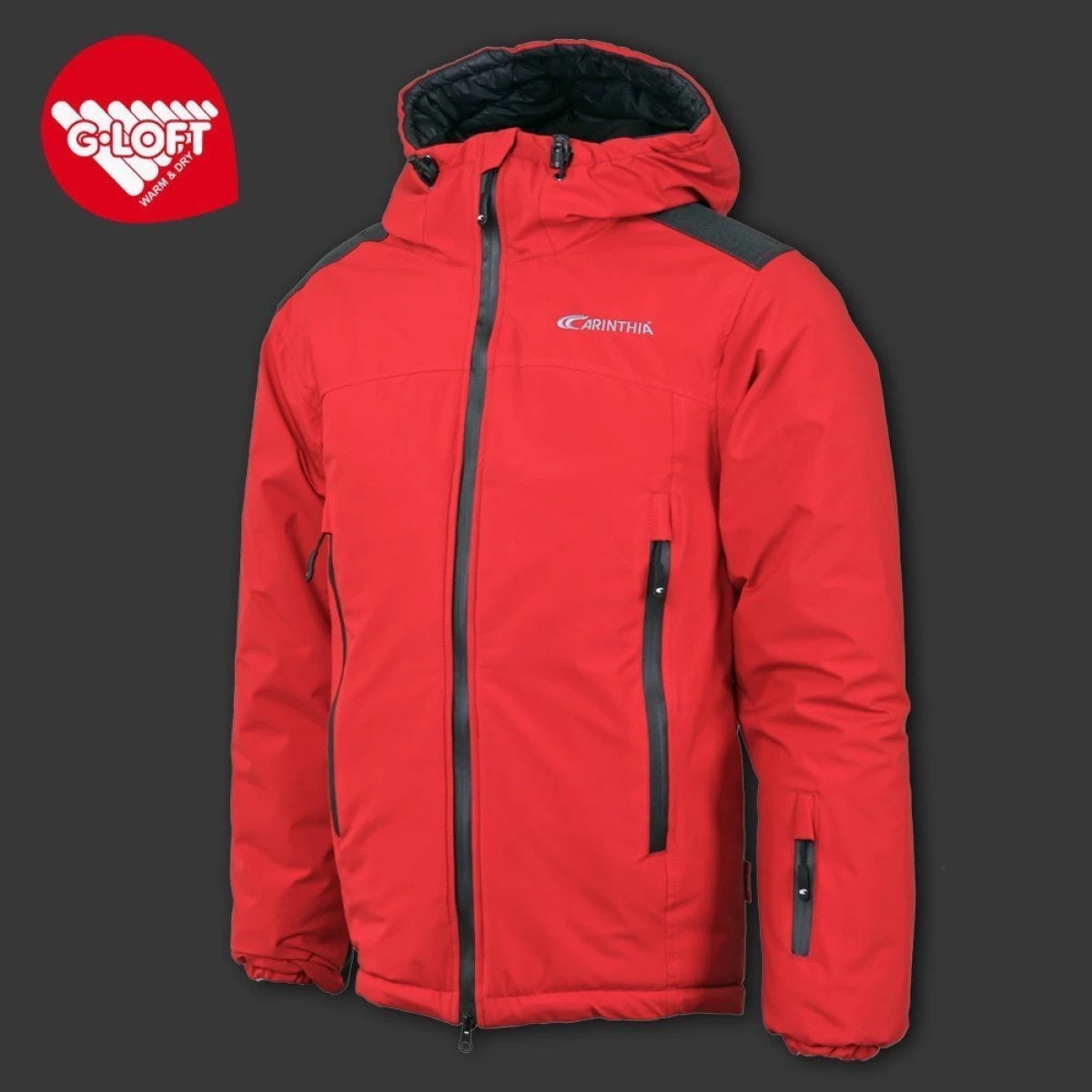 CARINTHIA G-LOFT ALPINE KIRMIZI MONT - KIRMIZI, M
