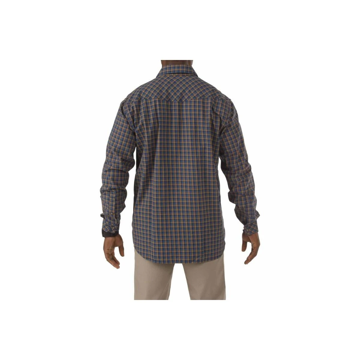 5.11 FLANNEL L/S GOMLEK MAVI
