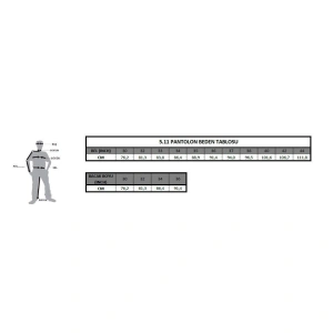 5.11 STRIKE W-FLEX-TAC PANTOLON STORM - 32X32