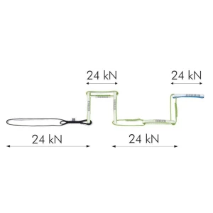 CLIMBING Multi Chain Evo Perlon 125 Cm