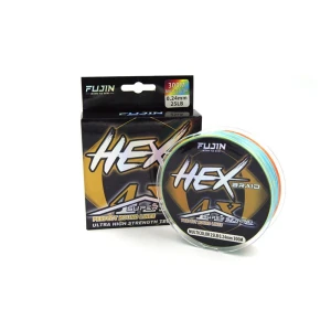 Fujin Hex Braid 4x 300mt Multicolor PE İp Misina