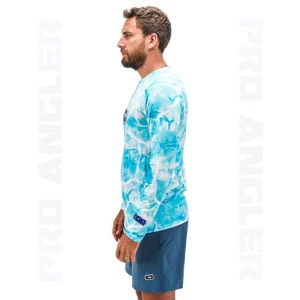 Fujin Pro Angler S24 T-Shirt Water Camo