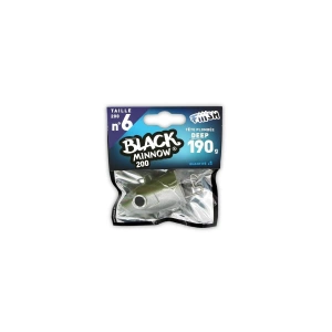 FIIISH Black Minnow 200 Jig Head Deep 190 Gr Zoka No:6