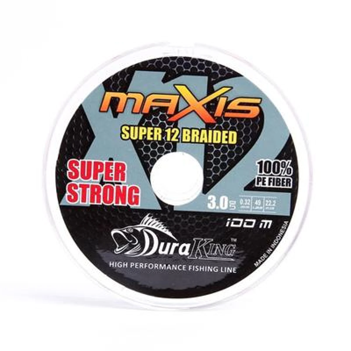 Duraking Maxis 12x 6x100 Süper Braided Multicolor İp Misina - 4PE033mm