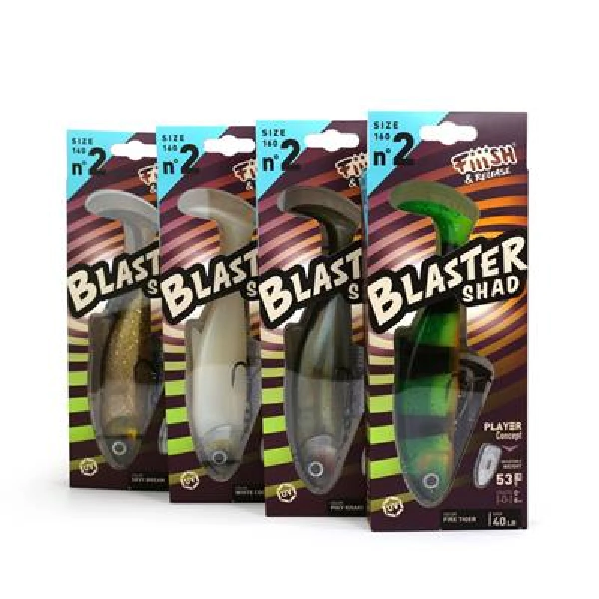 Fiiish Blaster Shad 160mm 53gr Silikon Yem - SexyBream