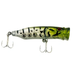 Fujin Salt Popper 70mm 9.5gr Su Üstü Maket Balık - 188GreenBackClear