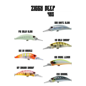 Fujin Ziggy Deep 48S 48mm 4.5gr  Maket Balık