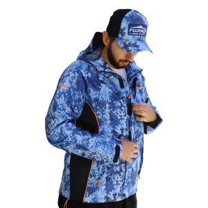 Fujin Raincoat Yağmurluk Marine Camo - MediumM