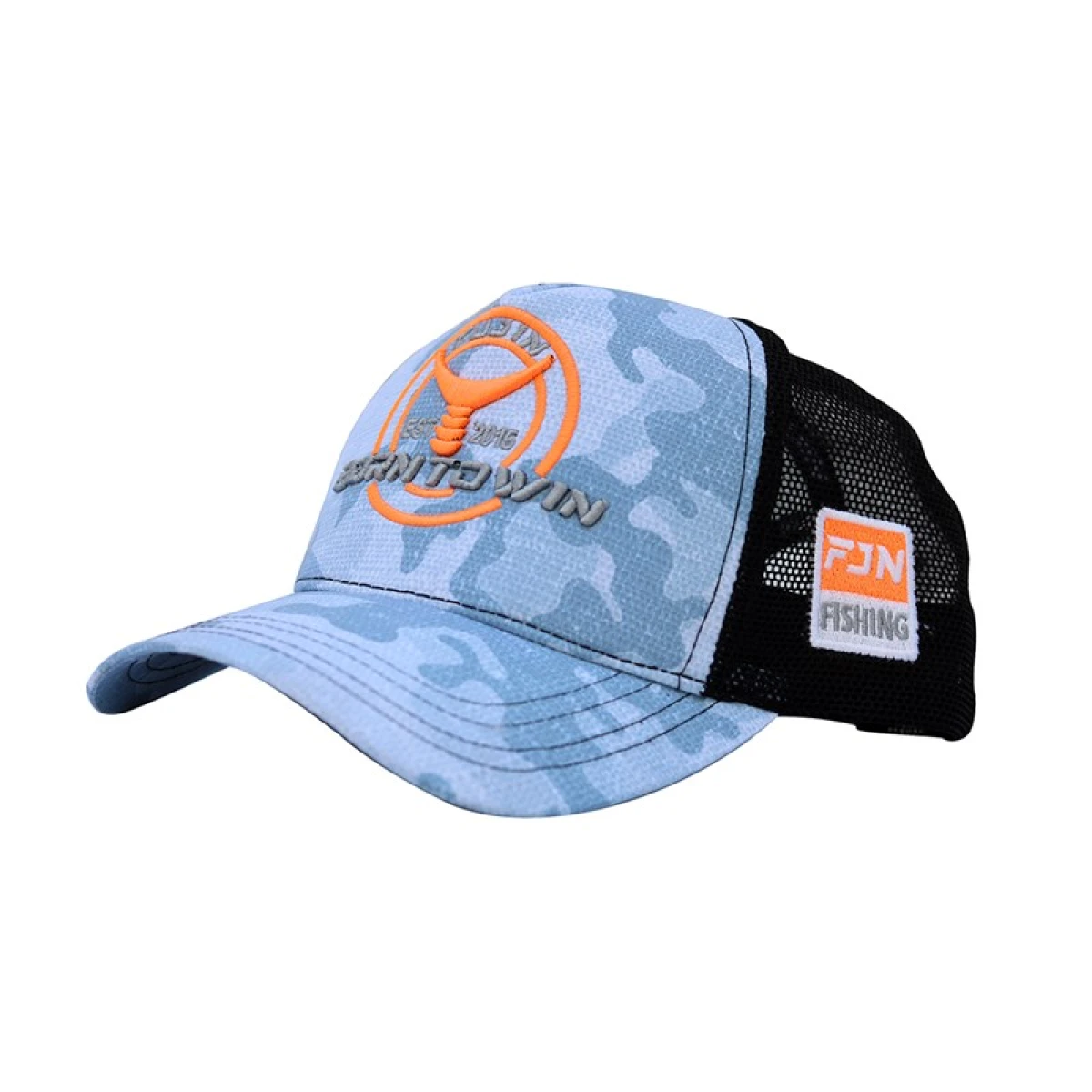 Fujin Blue Camo Tuna Balıçı Şapkası