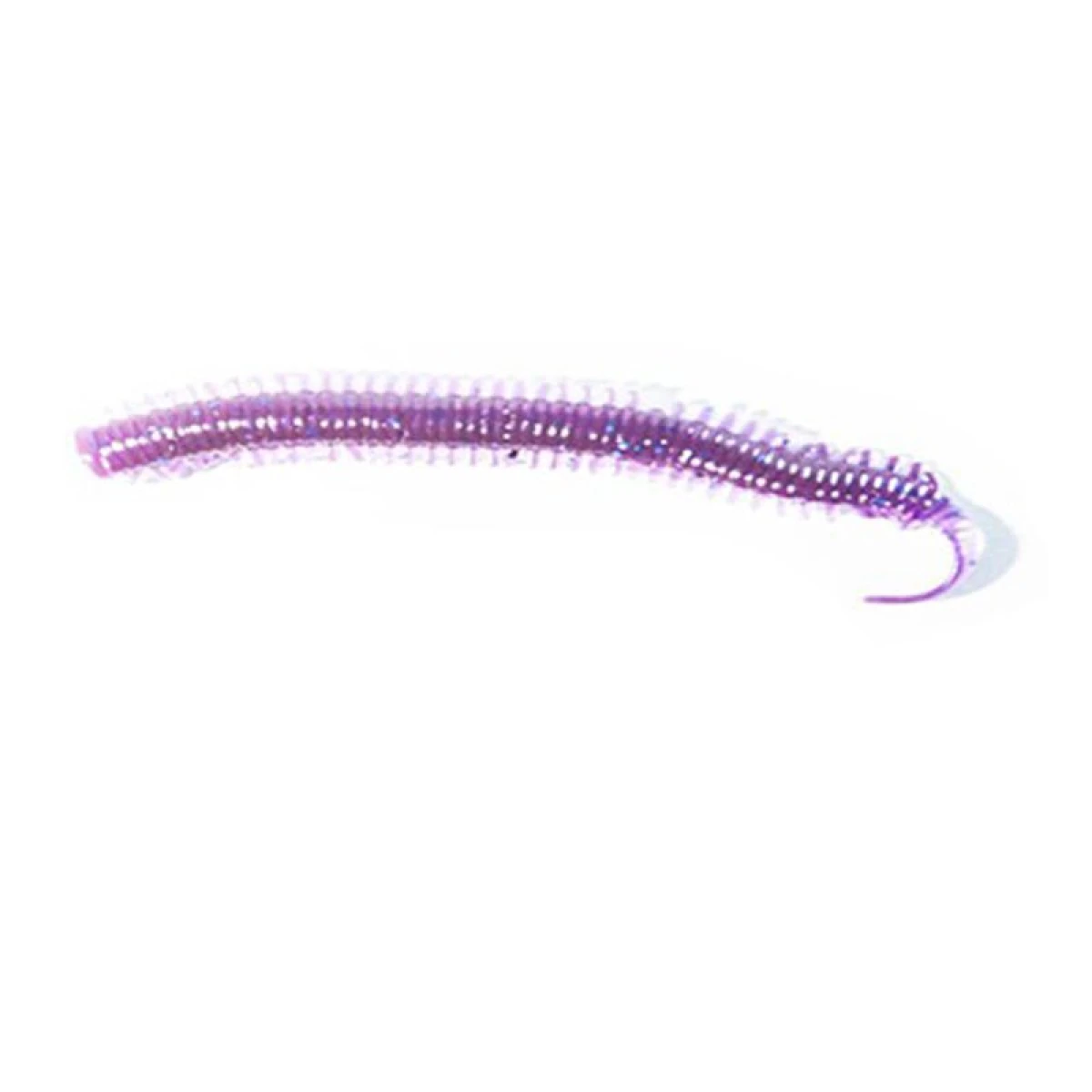 FUJIN Yummy Sandworm 7cm LRF Silikonu - PURPLEGLOW