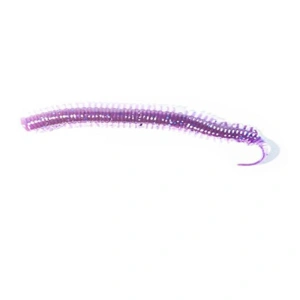 FUJIN Yummy Sandworm 7cm LRF Silikonu - PURPLEGLOW