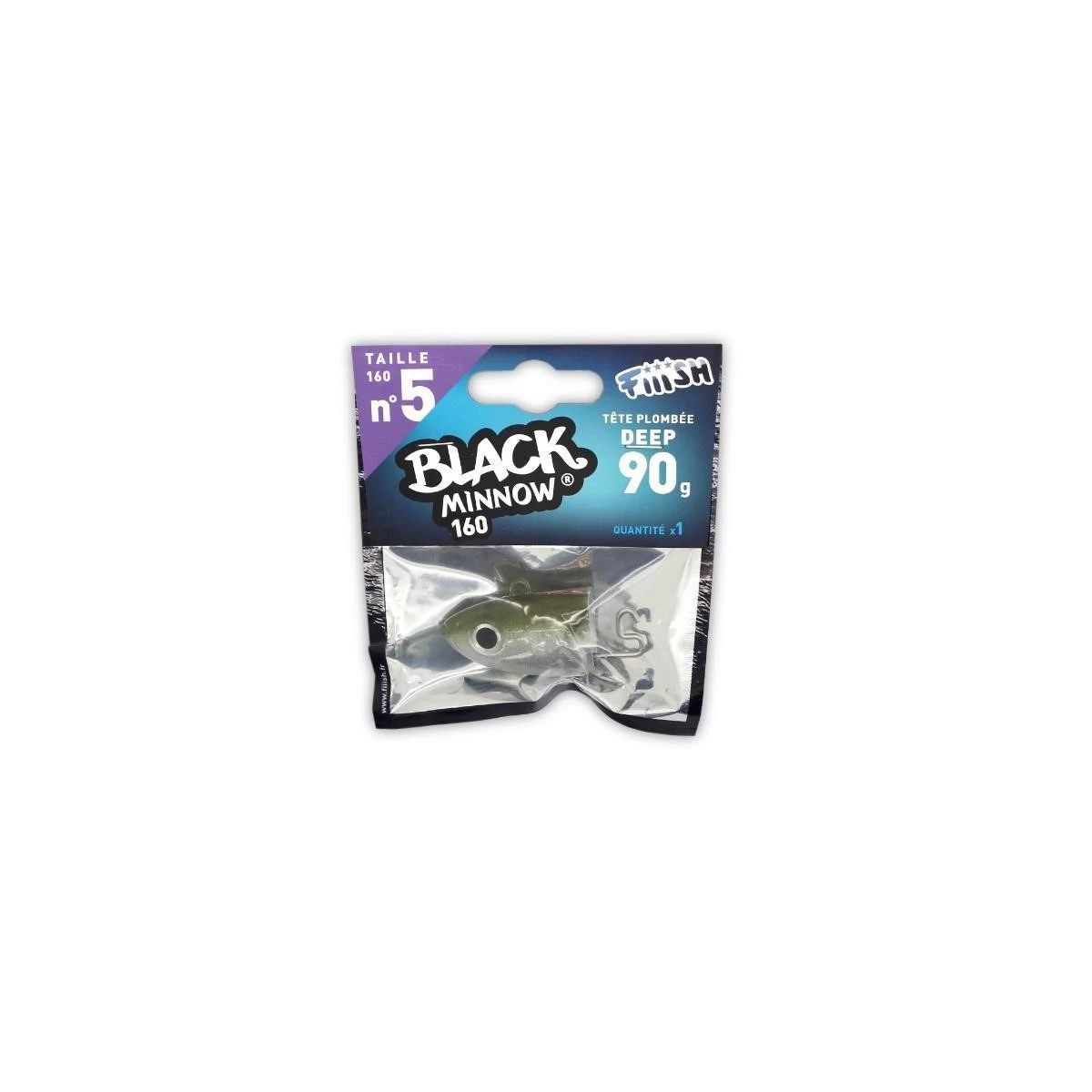 FIIISH Black Minnow 160 Jig Head Deep Zoka 90gr