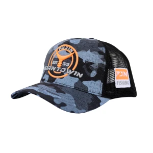 Fujin Black Camo Tuna Balıkçı Şapkası